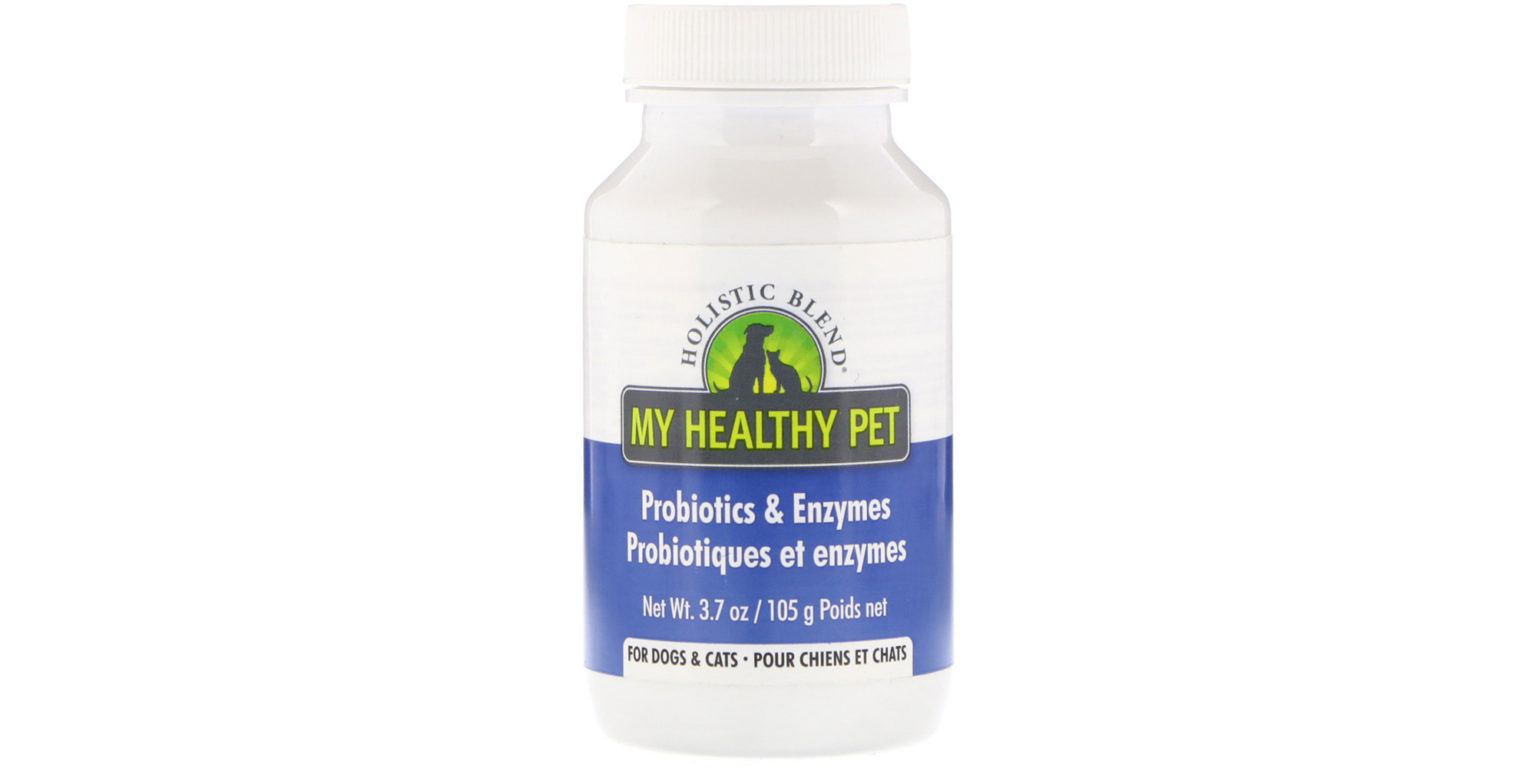 Holistic Blend My Healthy Pet Probiotics & Enzymes For Dogs & Cats