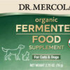 Dr Mercola Organic Fermented Food for Cats & Dogs label